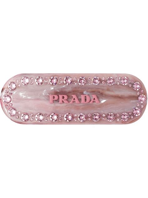 prada barrette|farfetch prada.